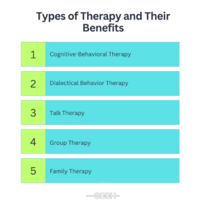 types of therapy and their benefits