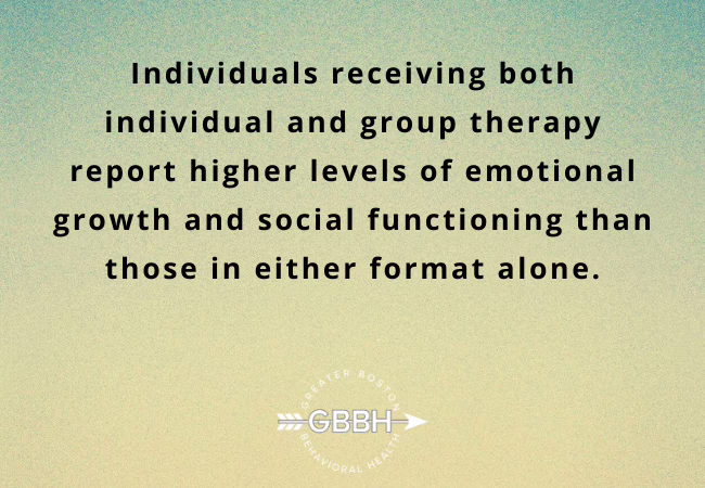 The Impact of Individual & Group Therapy