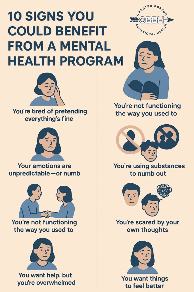 Signs You Could Benefit from a Structured Mental Health Program