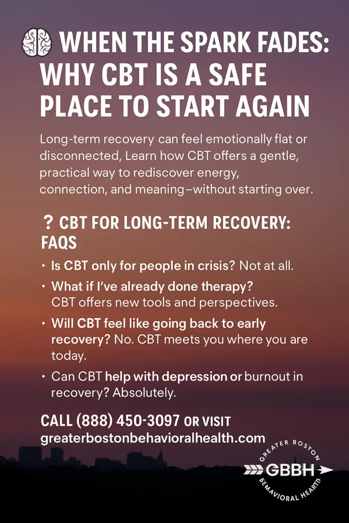 CBT for Long-Term Recovery
