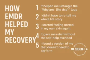 EMDR Recovery Benefits
